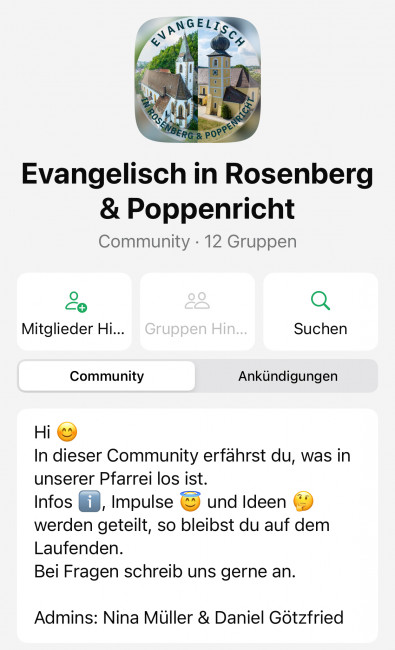 Screenshot WhatsApp-Community